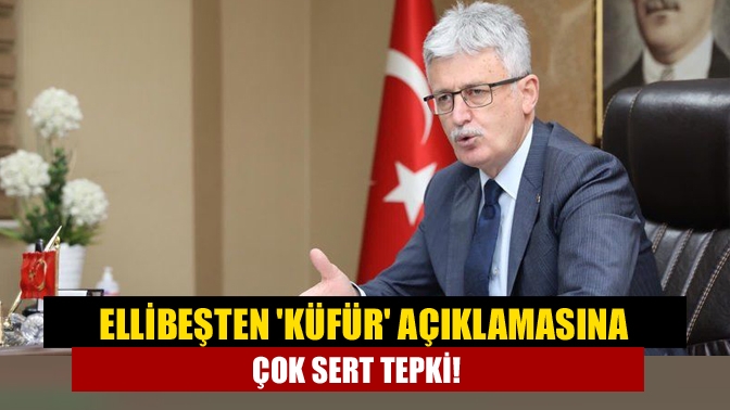 Ak Parti Kocaeli İl Başkanı Mehmet Ellibeş, İYİ Parti Dilovası