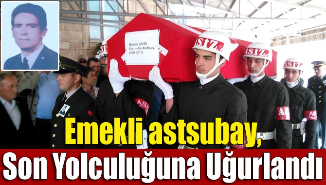 Kandıra eski Belediye Başkanı Ercüment Şahin’in babası emekli astsubay Mehmet