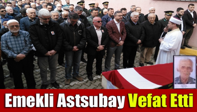 Kandıra'nın tanınmış simalarından emekli astsubay Aykut Çetin (69) vefat etti.