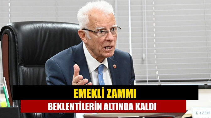 Türkiye Emekliler Derneği Genel Başkanı Kazım Ergün, yapılan artışların gözden