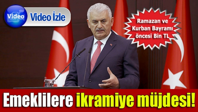 Başbakan Yıldırım, Bakanlar Kurulu sonrası yaptığı açıklamada, emeklilere Ramazan Bayramı