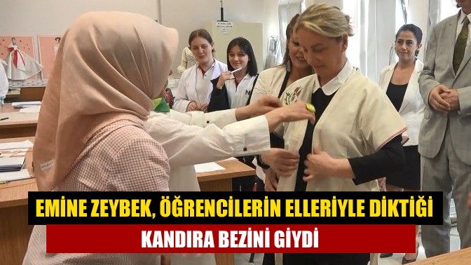 AK Parti Kocaeli Milletvekili Emine Zeybek, meslek lisesinde okuyan kız