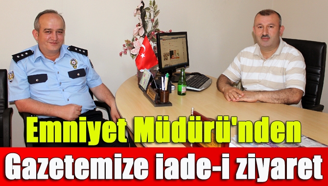 Kandıra İlçe Emniyet Müdürü Coşkun Kartal, Gazetemiz Genel Yayın Yönetmeni