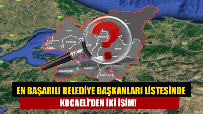 İzmit Belediye Başkanı Fatma Kaplan Hürriyet ve Kartepe Belediye Başkanı