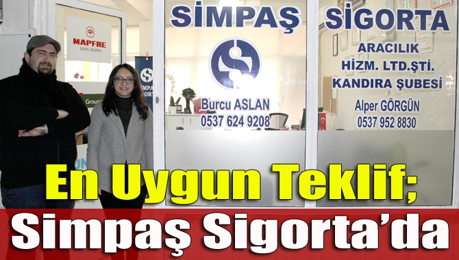 Kandıra Çarşı Mahallesi İstiklal Caddesi Öztürk İşhanı’nda faaliyetini sürdüren Simpaş