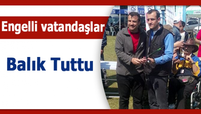 Kandıra Utuk Göleti Balık Yakalama Turnuvası’na Kandıra’dan katılım sağlayan Erkan