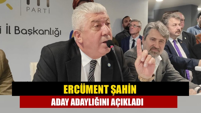 Kandıra Belediye eski Başkanı Ercüment Şahin, İYİ Parti’den milletvekili aday