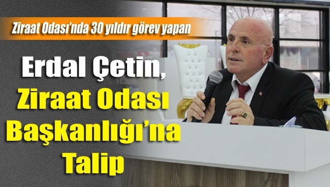 Kandıra Ziraat Odası’nda yaklaşık 30 yıldır görev yapan aynı zamanda