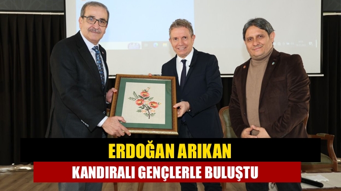 Kandıra Belediyesi, TRT Spor Spikeri Erdoğan Arıkan ile Kandıralı gençleri