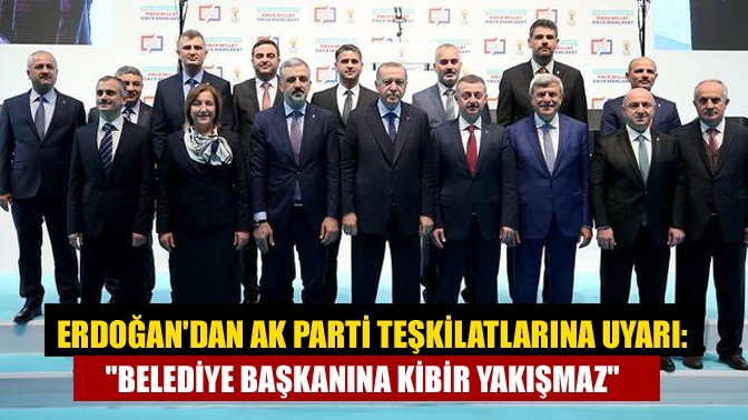 Kızılcahamam'da "Belediye Başkanları İstişare ve Değerlendirme Toplantısı"nda konuşan Cumhurbaşkanı ve