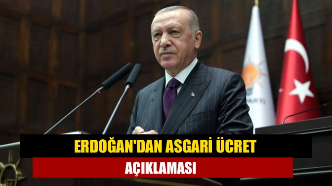 Cumhurbaşkanı Erdoğan, "Dar gelirlilerin üzerindeki yükü hafifleteceğiz." ifadelerini kullandı.