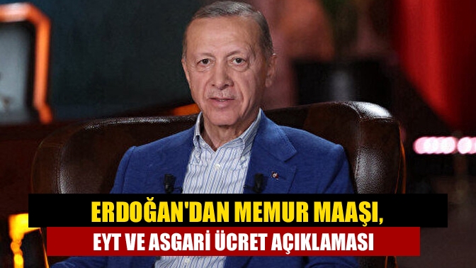 Cumhurbaşkanı Erdoğan katıldığı canlı yayında gündeme ilişkin açıklamalarda bulundu. Memur