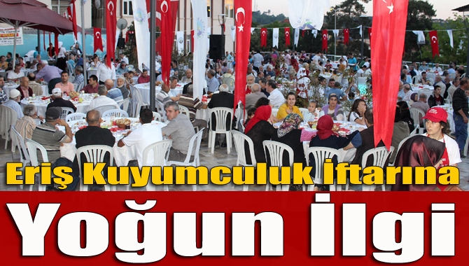 Eriş Kuyumculuk'un sahibi Erkan İşler ve Adem Bengü Erdim'in düzenlendiği