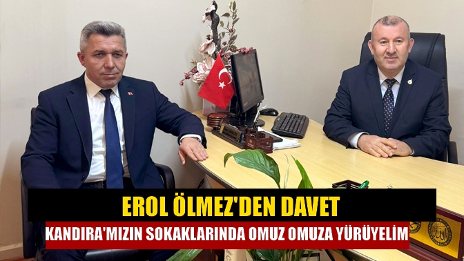Cumhur ittifakı Kandıra AK Parti belediye başkan adayı Erol Ölmez