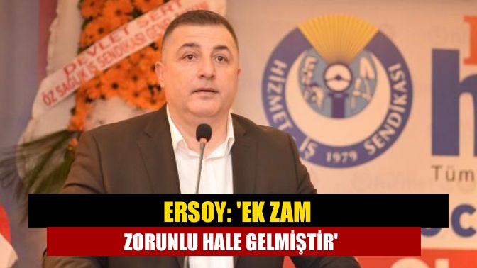 Hizmet-İş Sendikası Kocaeli Şube Başkanı İdris Ersoy Şubat ayı enflasyonunu