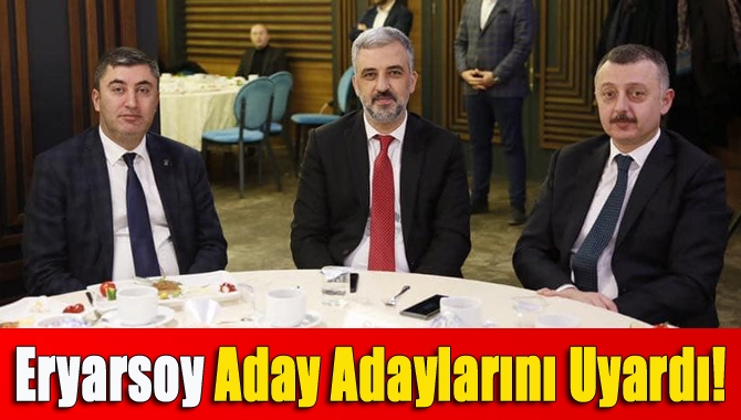 AK Parti SKM Başkanlığı ilçe belediye başkan adaylarının açıklanmasına kısa