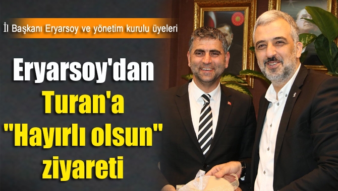 AK Parti Kocaeli İl Başkanı Abdullah Eryarsoy ve yönetim kurulu