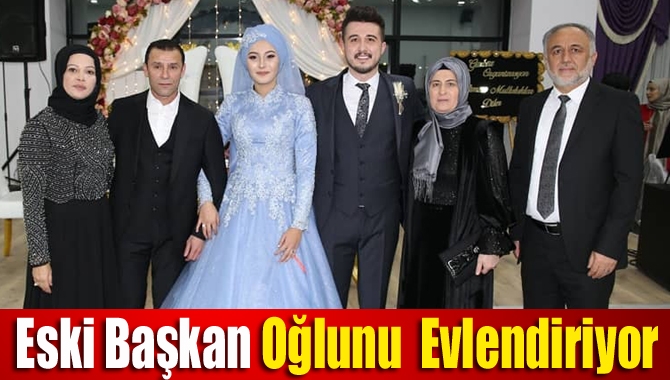 AK Parti Kandıra eski İlçe Başkanı Yunus Özder yakışıklı oğlunun