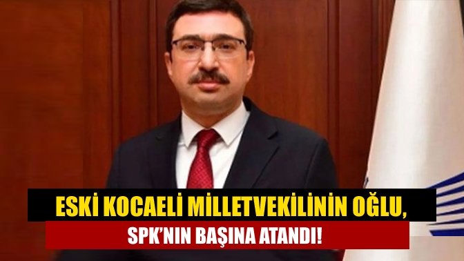 Kocaeli eski milletvekili ve eski Vali Vecdi Gönül’ün oğlu İbrahim