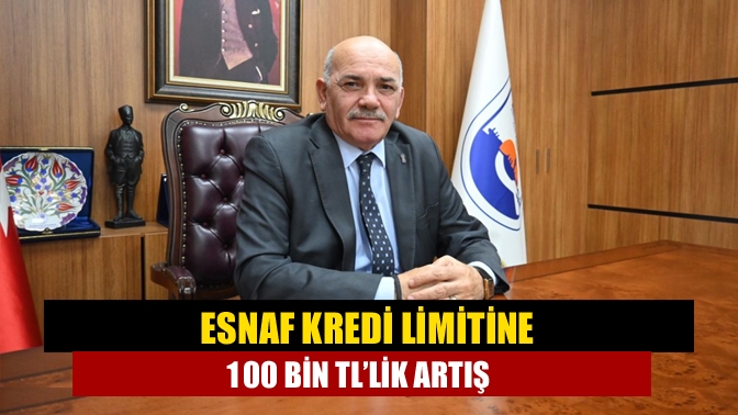 Kocaeli Esnaf Kefalet ve Kredi Kooperatifi, esnaf kredi limitinin 650