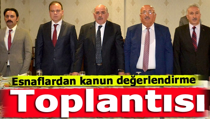 Kocaeli Esnaf Ve Sanatkârlar Odaları Birliği (KESOB) 6736 sayılı kanun