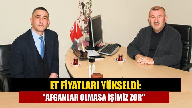 Kocaeli Kasaplar Odası Başkanı İsmail Şalgam, ete gelen zamların nedenini