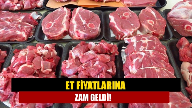 Et ve Süt Kurumu (ESK), bugünden itibaren et satış fiyatlarına