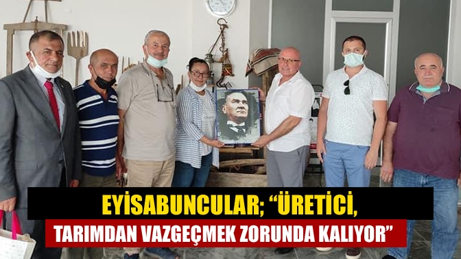 Kandıra Ziraat Odası’nı ziyaret eden CHP Kandıra İlçe Başkanı Gülay