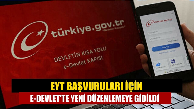 EYT başvuruları için e-Devlet'te yeni düzenlemeye gidildi. e-Devlet arama çubuğuna
