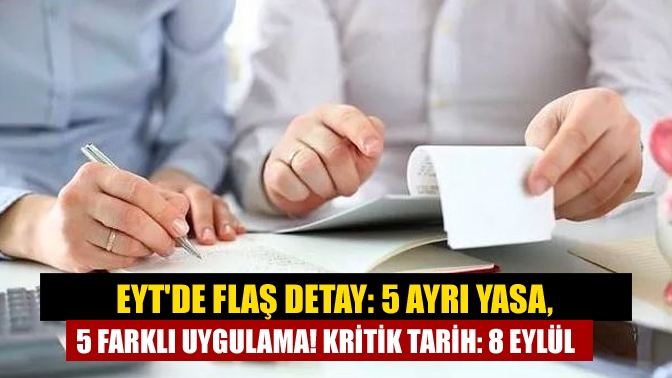 Emeklilikte Yaşa Takılan (EYT) milyonlarca kişi dört gözle Çalışma ve
