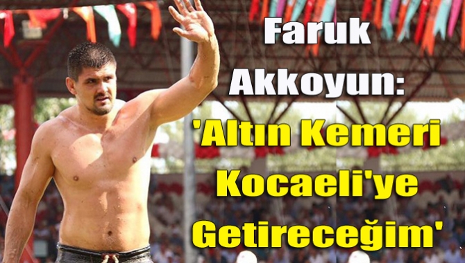 Kocaeli’nin yağlı güreşlerdeki en önemli başpehlivanlarından, Kandıralı, Büyükşehir Kağıtspor güreşçisi