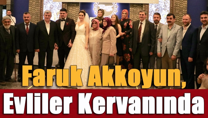 Milli Güreşçimiz Kandıralı Faruk Akkoyun, Behiye Gündoğdu ile hayatını birleştirdi.