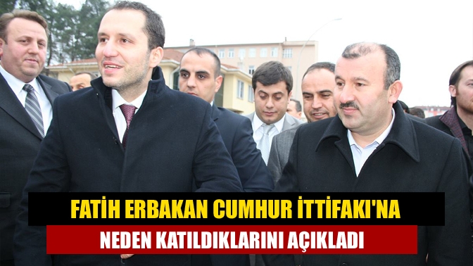 Yeniden Refah Partisi Genel Başkanı Fatih Erbakan, katıldığı canlı yayında