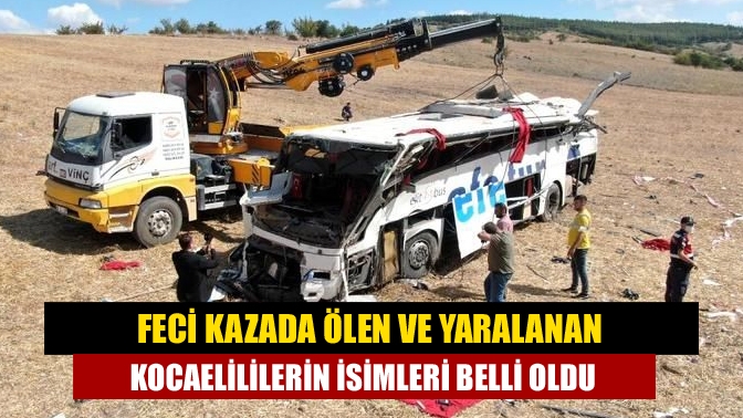 Balıkesir-Edremit Çevreyolundaki kazada hayatını kaybeden ve yaralanan vatandaşların isimleri belirlendi.