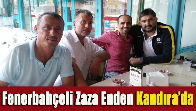 Fenerbahçeli eski basketbolcu Zaza Enden, Kefken’deki dostlarını ziyaret etti.