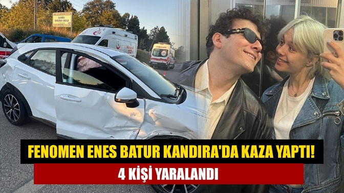 Kandıra İzmit yolu Karasakallar mevkiinde iki otomobilin çarpışması sonucu aralarında