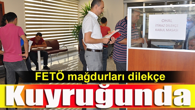​​​​​​​Fetullahçı Terör Örgütü FETÖ/PDY soruşturması kapsamında açığa alınan ve görevden