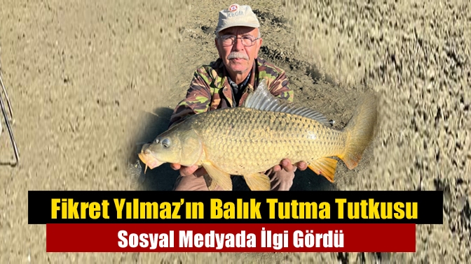 Kandıra sanayi esnafı Fikret Yılmaz, en büyük hobisi olan balık