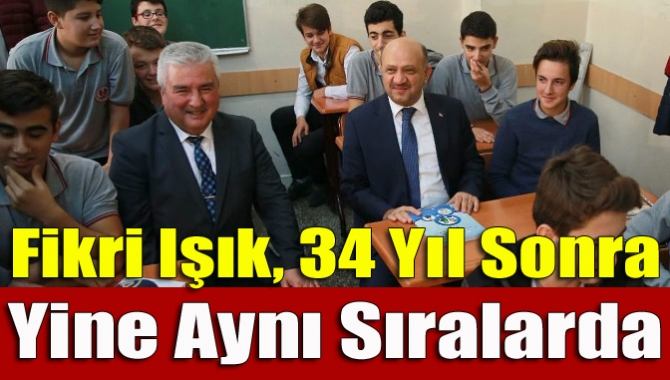 24 Kasım Öğretmenler Günü sebebiyle mezun olduğu İzmit Anadolu İmam