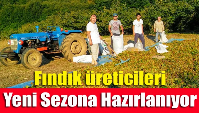 Kandıra’da fındık üreticileri mahsullerini toplamak için fındık bahçelerine inmeye hazırlanıyor.
