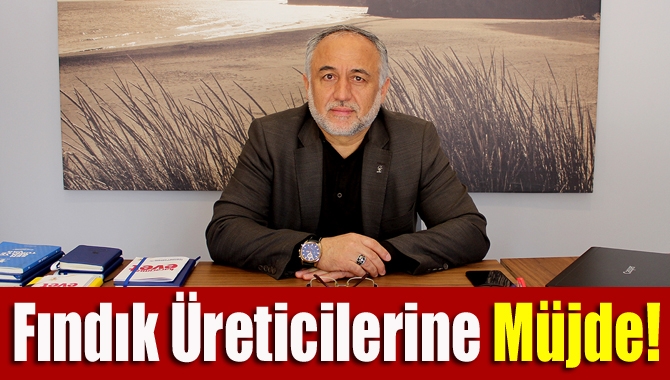 AK Parti Kandıra İlçe Başkanı Yunus Özder Kandıra’daki fındık üreticilerine