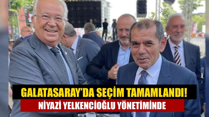 Galatasaray Kulübü'nde seçim sonuçları açıklandı. Başkanlık koltuğu için yarışan Dursun