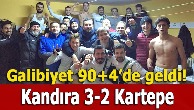 Süper Lig B Grubu’nda Play-Off iddiasını son haftaya taşımak
isteyen Kandıra