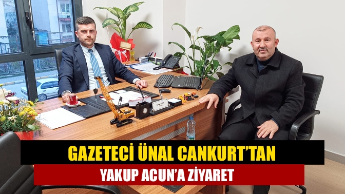 Gazetemizin Genel Yayın Yönetmeni Ünal Cankurt, Kandıra Belediyesi Fen İşleri