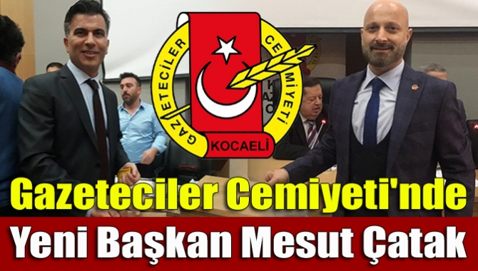 Kocaeli Gazeteciler Cemiyeti'nin Olağanüstü Genel Kurul'u sona erdi. Çetin Gürol
