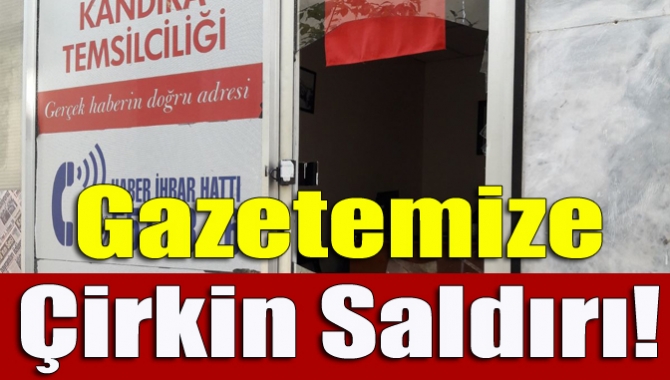 Gazetemizin Kandıra Temsilciliği, önceki gün ilçede yaşanan bir olayı manşetine