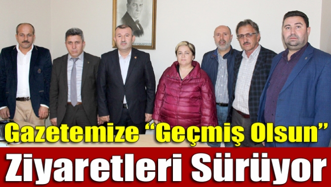 Önceki gün çirkin bir saldırıya uğrayan gazetemize “geçmiş olsun” ziyaretleri