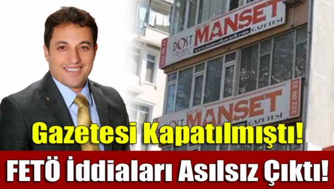 FETÖ operasyonları kapsamında gazetesi kapatılarak TMSF aracılığıyla satılan Şenol Çiçek,