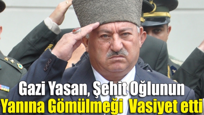 Kandıra esnaflarından Kıbrıs gazisi Ali Yasan beyin kanaması sonrası kısmı