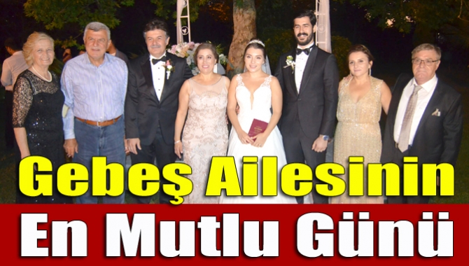 İş adamı Mustafa Gebeş ve Birsen Gebeş’in oğulları Kaan ile